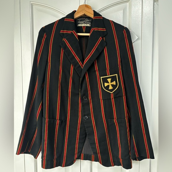 Vintage Other - Vintage Rugby Venetian Striped British Regatta Rowing School Uniform Blazer